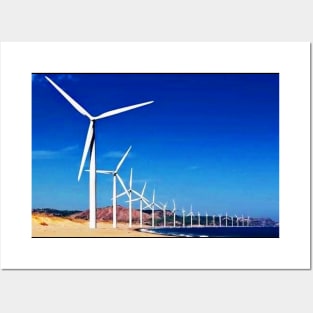 Windmills Posters and Art